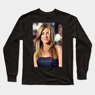 Jennifer Aniston Long Sleeve T-Shirt